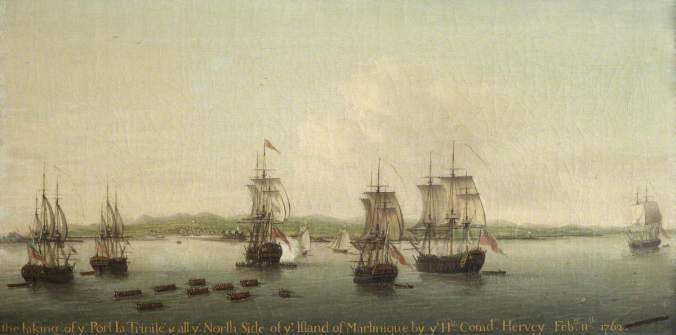 Serres, Dominic, 1722-1793; The Capture of Martinique, 11 February 1762